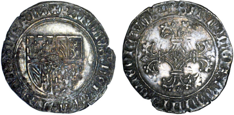 FLANDRE
Maison de Bourgogne, Charles le Téméraire (1467-1477) : Double patard d...