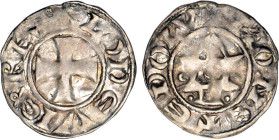 LOUIS VI le Gros (1108-1137)
Montreuil-sur-Mer : Denier, 5e type
 - TTB 35 (TTB)
Var. "monstedolu" - Très Rare !!


D 118
MONTREUIL SUR MER - A...