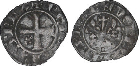 PHILIPPE IV le Bel (1285-1314)
Double tournois, 2e émission
 - TB 25 (TB++)
Très Rare !!


D 229a
 - BILLON - 0,84g
 -------------------------...