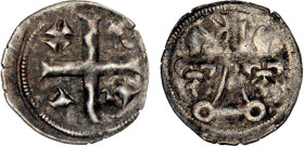 PHILIPPE IV le Bel (1285-1314)
Tournois simple, variété
 - TTB 30 (TTB-)
Très Rare !!


D 230b
 - BILLON - 0,50g
 ----------------------------...