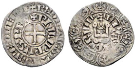 PHILIPPE VI de Valois (1328-1350)
Maille blanche
 - TTB 30 (TTB-)
Très Rare !!


D 259
 - ARGENT - 1,62g
 ------------------------------------...
