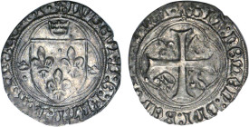 LOUIS XII le Père du peuple (1498-1514)
Blanc de Provence 3e type
 T - SUP 50 (SUP-)
Rare surtout en l'état !


D 669, GR1 147
TARASCON - ARGEN...