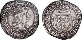 FRANÇOIS Ier (1515-1547)
1/2 teston, 13e type
 - TTB 40 (TTB+)
Point 12e : Lyon - Assez Rare !


D 811, GR1 267A
LYON - ARGENT - 4,72g
 ------...