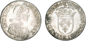 LOUIS XIV le Grand (1643-1715)
Écu blanc à la mèche longue
1649 & - TTB 35 (TTB)
Assez Rare !


DR 274, D 1469, GR 202, Dav# 3799, KM# 155
AIX ...