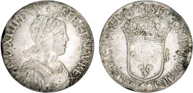 LOUIS XIV le Grand (1643-1715)
Écu blanc à la mèche longue
1653 I - TB 25 (TB++)
Assez Rare !


DR 274, D 1469, GR 202, Dav# 3799, KM# 155
LIMO...