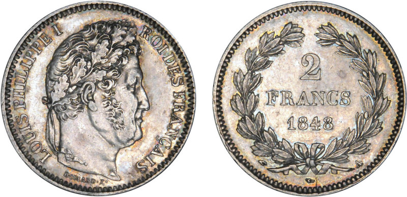 2 FRANCS
2 FRANCS Louis-Philippe I
1848 A - SUP 58 (SUP)



G 520, F 260, ...