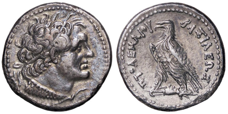 GRECHE - RE TOLEMAICI - Tolomeo V, Epifane (204-180 a.C.) - Tetradracma S. Cop. ...