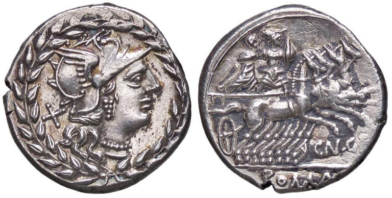 ROMANE REPUBBLICANE - GELLIA - Cn. Gellius (138 a.C.) - Denario B. 1; Cr. 232/1 ...