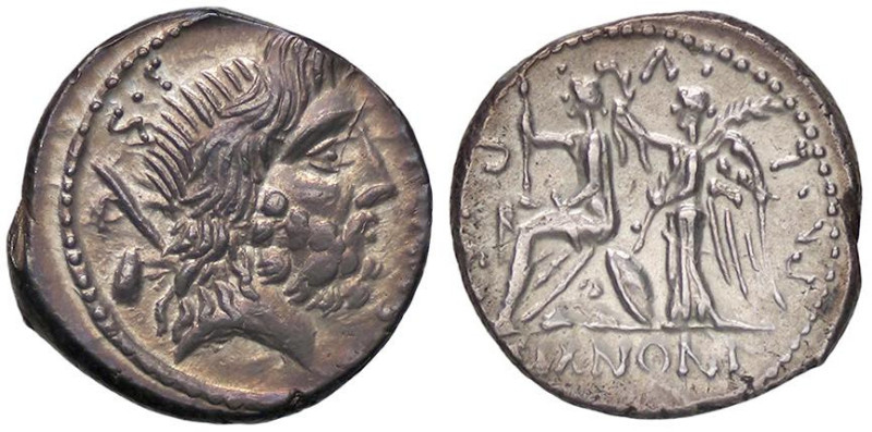 ROMANE REPUBBLICANE - NONIA - M. Nonius Sufenas (59 a.C.) - Denario B. 1; Cr. 42...