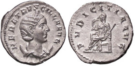 ROMANE IMPERIALI - Erennia Etruscilla (moglie di Traiano Decio) - Antoniniano C. 19; RIC 59b (AG g. 3,71)
SPL
