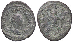 ROMANE IMPERIALI - Quieto (260-261) - Antoniniano C. 12 (30 Fr.); RIC 10 (MI g. 3,67)
qBB