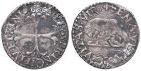 ZECCHE ITALIANE - SIENA - Repubblica (Sec. XII-1390) - Grosso con la lupa (15/06/1526) CNI 252 e 258; MIR 542 R (AG g. 1,65)
BB+