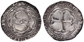 ZECCHE ITALIANE - SIENA - Repubblica (1404-1555) - Grosso da 5 soldi MIR 514 R (AG g. 232)Segno 51
BB+