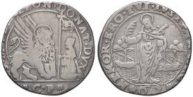 ZECCHE ITALIANE - VENEZIA - Leonardo Don√† (1606-1612) - Mezzo ducato con Santa Giustina Pao. 22 RRRR (AG g. 11,41) Tosato
MB