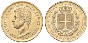 SAVOIA - Carlo Alberto (1831-1849) - 20 Lire 1835 G Pag. 181; Mont. 52 (AU g. 6,45)
SPL+/qFDC