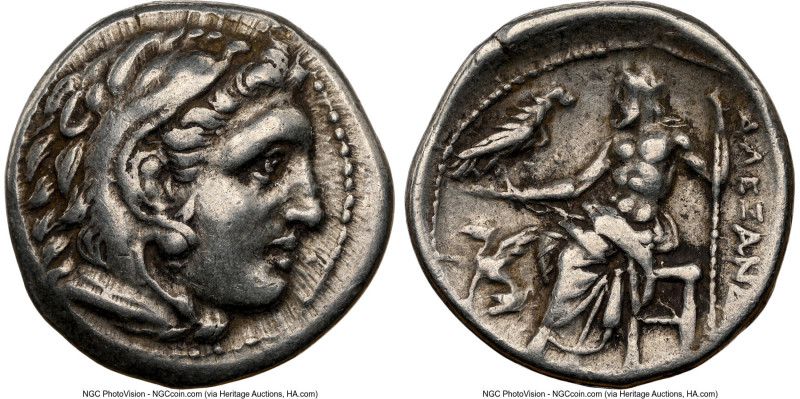 MACEDONIAN KINGDOM. Alexander III the Great (336-323 BC). AR drachm (17mm, 1h). ...