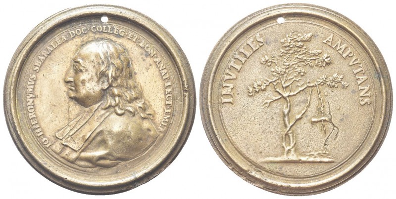 BOLOGNA. Giovanni Girolamo Sbaraglia, 1641-1710. Medaglia 1700 opus F. De Saint ...