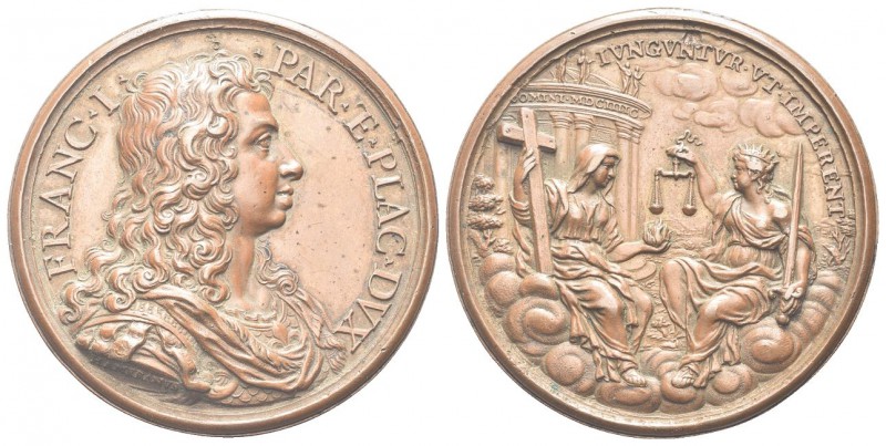 pARMA. Francesco I Farnese (Duca di Parma e Piacenza), 1678-1727 Medaglia 1696 o...
