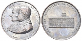 BOLOGNA. Gregorio XVI (Bartolomeo Alberto Cappellari), 1831-1846. Medaglia s. data opus L. Manfredini e L. Cossa. Æ, gr. 49,79 mm 49,8. Dr. GREGORIVS ...