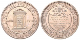 ROMA. Leone XII (Annibale Sermattei della Genga), 1823-1829. Medaglia 1825 a. IVB opus Pasinati. Æ, gr. 39,28 mm 44. Dr. SEDENTE LEONE XII PONT MAX AN...