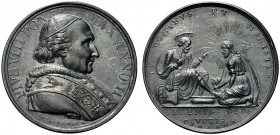 ROMA. Pio VIII (Francesco Saverio Castiglioni), 1829-1830. Medaglia 1830 a. II opus G. Cerbara. Æ, gr. 15,60 mm 32. Dr. PIVS VIII PON - MAX ANNO II. B...