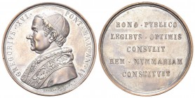ROMA. Gregorio XVI (Bartolomeo Alberto Cappellari), 1831-1846. Medaglia 1835 a. IV opus G. Cerbara. Æ, gr. 31,45 mm 43,4. Dr. GREGORIVS XVI - PONT MAX...