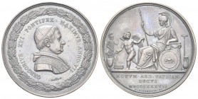 ROMA. Gregorio XVI (Bartolomeo Alberto Cappellari), 1831-1846. Medaglia 1837 a. VII opus P. Girometti. Æ, gr. 49,15 mm 51,8. Dr. GREGORIVS XVI PONTIFE...