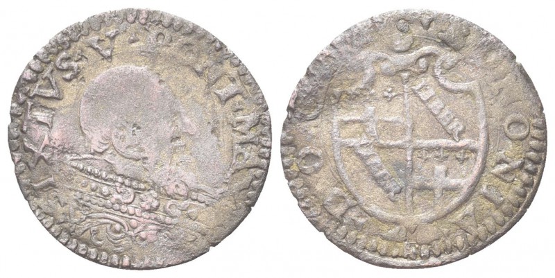BOLOGNA. Sisto V (Felice Peretti), 1585-1590. Sesino. Mi, gr. 0,93. Dr. SIXTVS V...