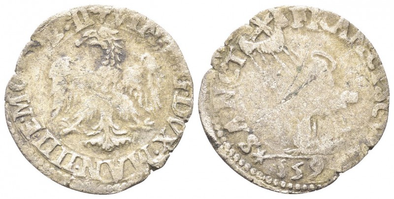 CASALE. Vincenzo I Gonzaga, 1587-1612. Parpagliola o Cavallotto 1591. Mi, gr. 1,...