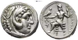 Kings of Macedon. Amphipolis. Kassander 306-297 BC. In the name and types of Alexander III. Struck as regent or king circa 315-294 Tetradrachm AR (25m...