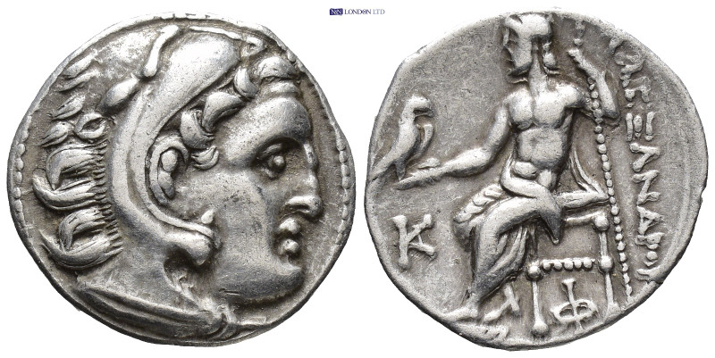 Kingdom of Macedon, Antigonos I Monophthalmos AR Drachm. (17mm, 4.2 g) Strategos...