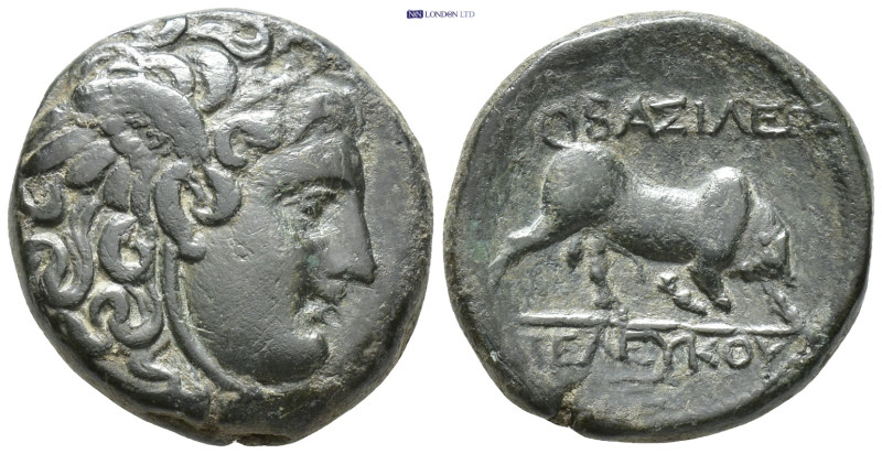 SELEUKID KINGS OF SYRIA. Seleukos I Nikator (312-281 BC). AE. Sardes. (6.8 Gr. 1...