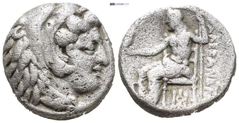 Kingdom of Macedon, temp. Philip III – Lysimachos AR Drachm. (20mm, 4.0 g) In th...