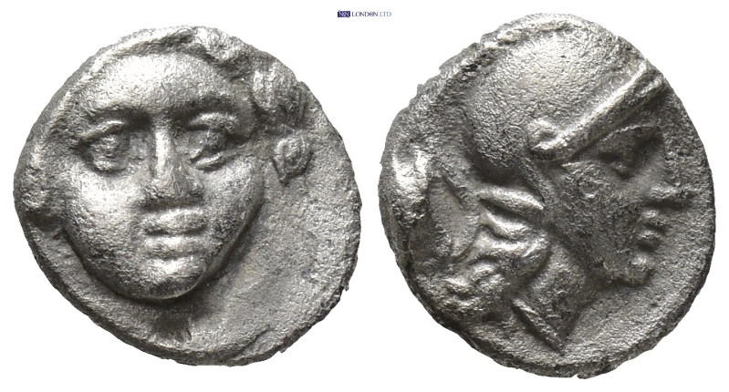 PISIDIA. Selge. Ca. 4th century BC. AR obol (9mm, 0.93 g). Ca. 300-190 BC. Head ...