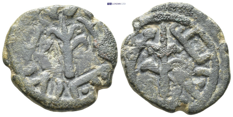 Judea. Herodes Arquelao (4 a.C.-6 d.C.). AE (4.0 Gr. 17mm.)