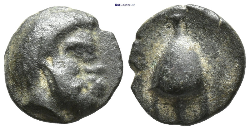 Uncertain Greek Ancient Coins. AE (0.83 Gr. 9mm.)