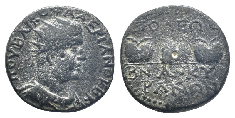 GALATIA, Ancyra. Valerian I. 253-260 AD. Æ (25mm, 8.6 g) ΠΟΥΒ ΛΙΚ ΟΥΑΛΕΡΙΑΝΟϹ ϹΕ...