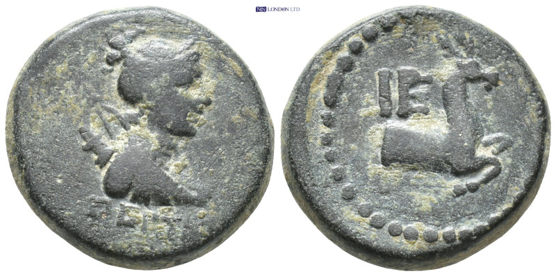 LYDIA. Hierocaesaraea. Pseudo-autonomous. Ae (17mm, 6.35 g) (1st century AD). Ob...