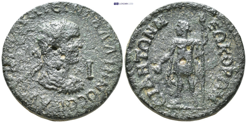 Pamphylia, Side. Gallienus (253-268). AE. (15.4 Gr. 27mm.)
Laureate, draped and ...