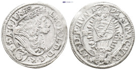 House of Habsburg, Leopold I (1657-1705) AR 3 Kreuzer (20mm, 1.45 g)