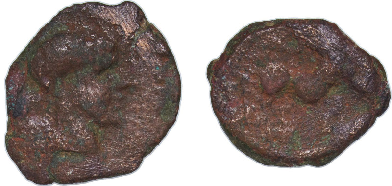 Greece (ancient) Carthaginian Empire Qart Hadasht 300 BC - 260 BC 1/2 Calco - Ca...