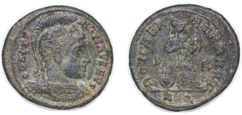 Rome Roman Empire 318 - 319 RQ AE Nummus - Constantius I (ROMAE AETERNAE; Roma) ...