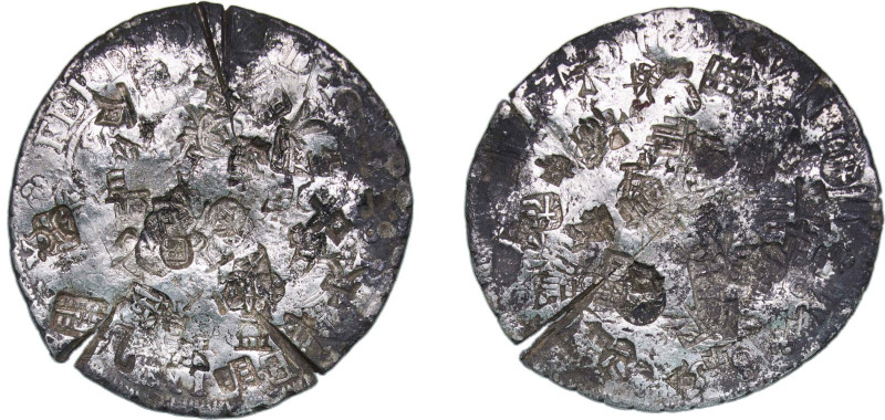 Mexico Spanish colony 1758 Mo MM 8 Reales - Ferdinand VI Silver (.917) Mexico Ci...