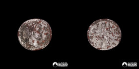 Imperio Romano, falsa de epoca. Denario. Ca. 125 (Adriano).
