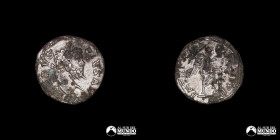 Imperio Romano, falsa de epoca. Denario. 207 (Septimio Severo).