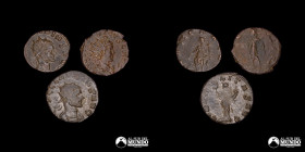 Roma. Lote de tres monedas a clasificar.