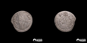 Alemania (Sacro Imperio), Wurzburgo. 1 Schilling 1676.
