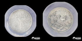 Alemania (Estados Alemanes), Francfort. 1 Vereinsthaler. 1860. ANACS EF40.