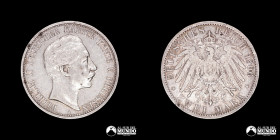 Alemania (Imperio Aleman), Prusia. 2 Marcos. 1906 A