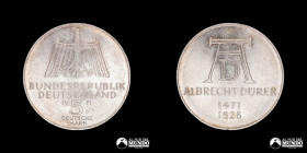 Alemania Occidental. 5 Marcos. 1971. D. Durero